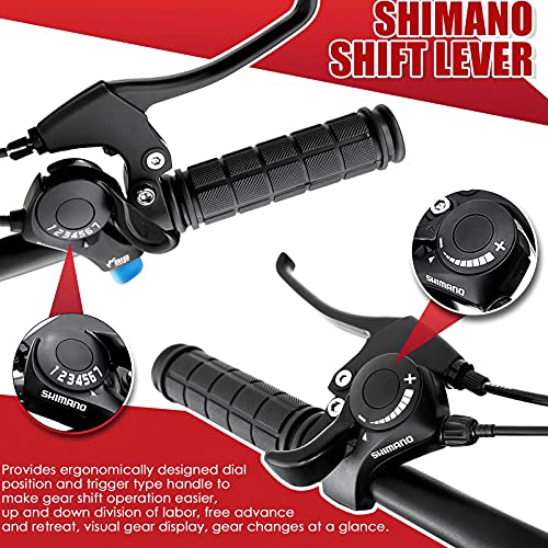 Full Suspension Mountain Bike with Shimano 21 Speed