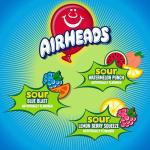 Airheads Mini SOURS Candy Variety 12oz Bag