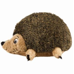 Outward Hound Hedgehogz Stuffed Dog Toy – Soft Plush Hedgehog, Grunts & Squeaks, Large, 12" x 6" x 7"