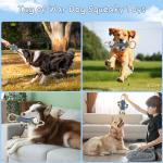 BUYPOW Funny Plush Dog Chew Toys, Squeaky Dog Toys, Interactive Tug of War Puppy Toys, Stuffed Dog Toys for Small, Medium and Large Dogs - Monkey