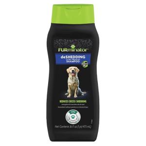 FURminator Ultra Premium deShedding Shampoo for Dogs Helps Reduce Excess Shedding, 16 oz