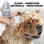 Wahl USA 4-in-1 Calming Pet Shampoo for Dogs with a Lavender Chamomile Scent – Cleans, Conditions, Detangles, & Moisturizes - Pet Friendly Formula – 64 Oz - Model 821000-050