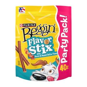 Purina Beggin' Flavor Stix with Bacon and Peanut Butter Flavor Dog Chew Stix - 40 oz. Pouch