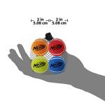 Nerf Dog 4-PACK - Squeak Tennis Ball - Blue, Green, Orange and Red