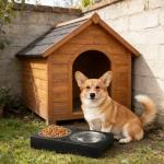 Elevated Dog Bowls Stand Large Breed, Height Adjustable Raised Dog Bowls Holder with 2 Stainless Steel Food Bowls for Small, Medium and Large Canine