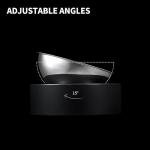 PETKIT 304 Stainless Steel Elevated Cat Bowls&Dog Bowls,Raised Cat Food and Water Bowl Set, Non-Slip, Anti Vomiting 15°Tilted Cat Small Animal Plate