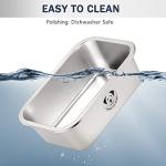 Stainless Steel Dog Bowls for Large Dogs, High Capacity Metal Dog Food Bowls, Food and Water Bowl for Larges, X-Large, and Big Dogs 1.25 Gallons