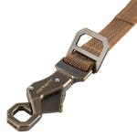 Carhartt Pet Durable Nylon Webbing Shock Absorbing Leash for Dogs, Reflective Stitching for Visibility, Carhartt Brown (Shock Absorbing), Large