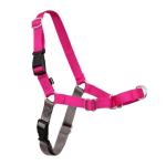 PetSafe Easy Walk No-Pull Dog Harness - The Ultimate Harness to Help Stop Pulling - Take Control & Teach Better Leash Manners - Helps Prevent Pets Pulling on Walks, Medium/Large, Raspberry/Gray