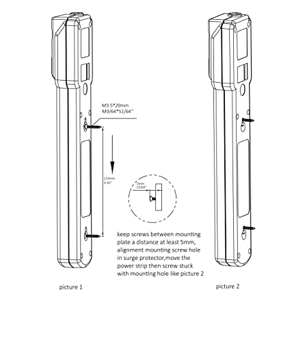 Amazon Basics 6-Outlet Surge Protector Power Strips