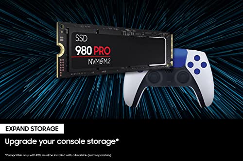SAMSUNG 980 PRO 1TB PCIe 4.0 Gaming SSD