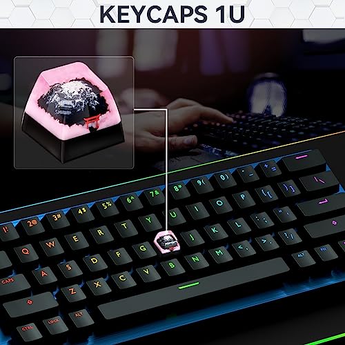 Fuji Mountain Sakura Artisan Keycaps for Mechanical Keyboard