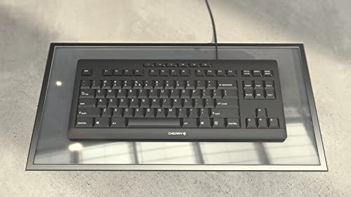 CHERRY Stream TKL USB Keyboard - Super Silent, Office Ideal