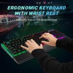 RaceGT Wired Mechanical Gaming Keyboard with Rainbow Backlit