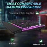 RaceGT Wired Mechanical Gaming Keyboard with Rainbow Backlit