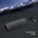 Gray Gradient Side Printed PBT Keycaps - 136 Key OEM