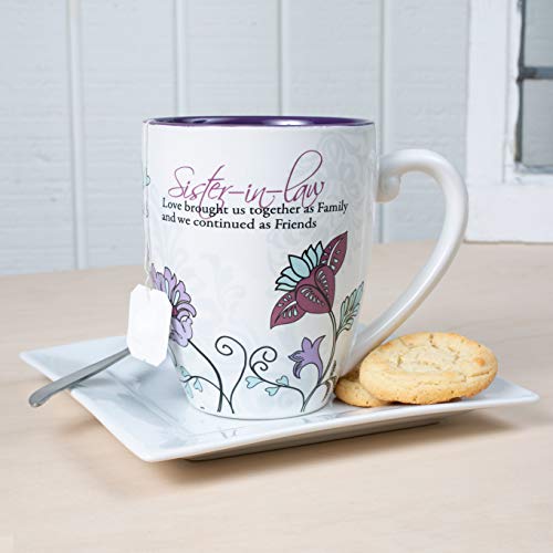 Sister-in-Law Butterfly Coffee Mug, Purple
