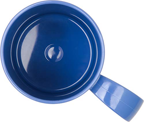 Break-Resistant Ocean Blue Coffee Mug, 8 oz