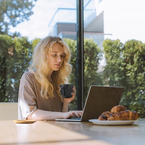 Hasense 8 oz Cappuccino Cups Set of 6