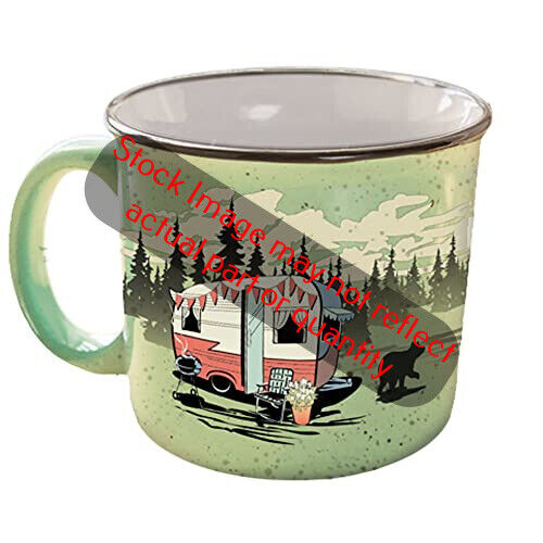 Beary Green Camp Casual Coffee Mug
