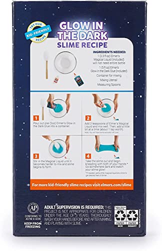 Elmers Dinosaur Glow-in-the-Dark Slime Kit