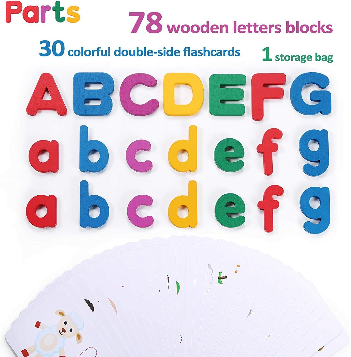 See and Spell Flash Cards for Kids 2+