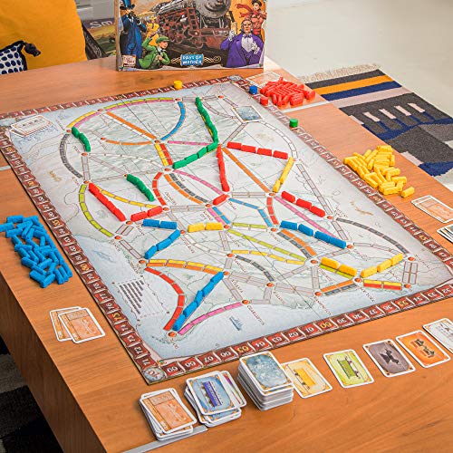 Ticket to Ride Board Game for Ages 8+