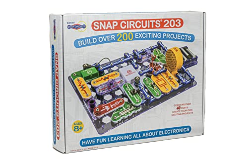 Snap Circuits 203 Electronics Kit | 200+ STEM Projects