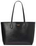 Kate Spade Bleecker Large Black Leather Tote
