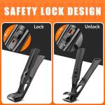 Toe Nail Clippers for Thick Nails - Easy Use