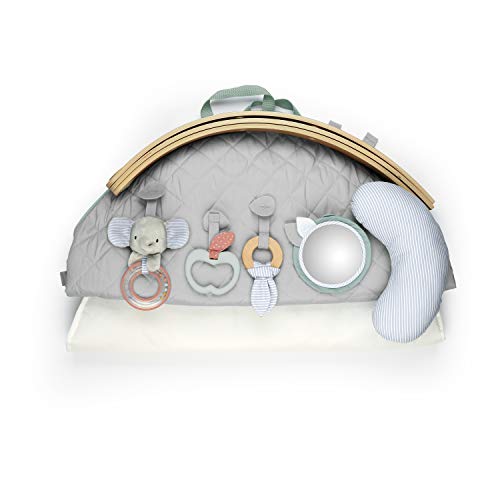 Ingenuity Cozy Spot Play Mat with Arch and Toys