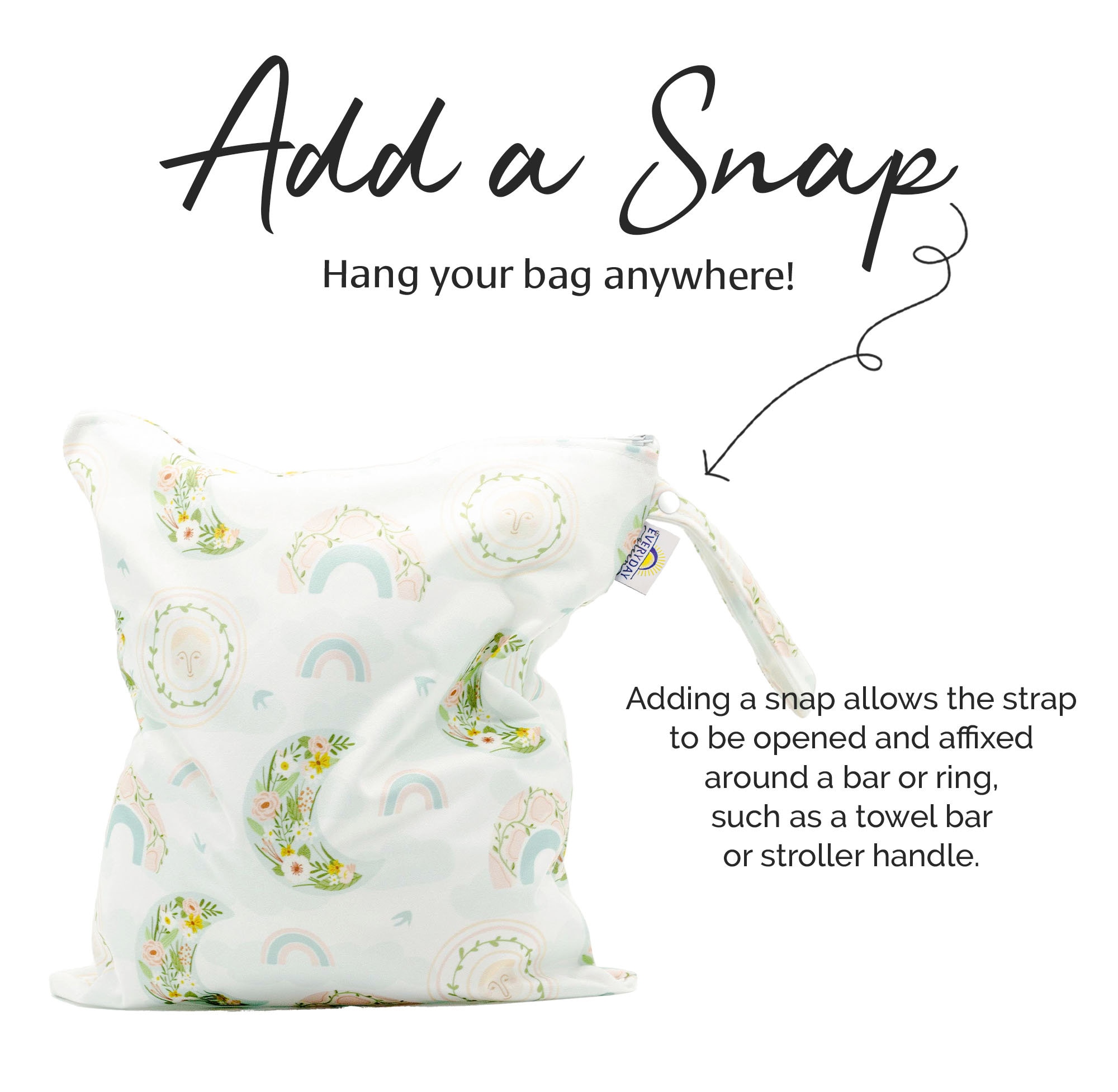 Cloth Diaper Wet Bag - Durable and Waterproof