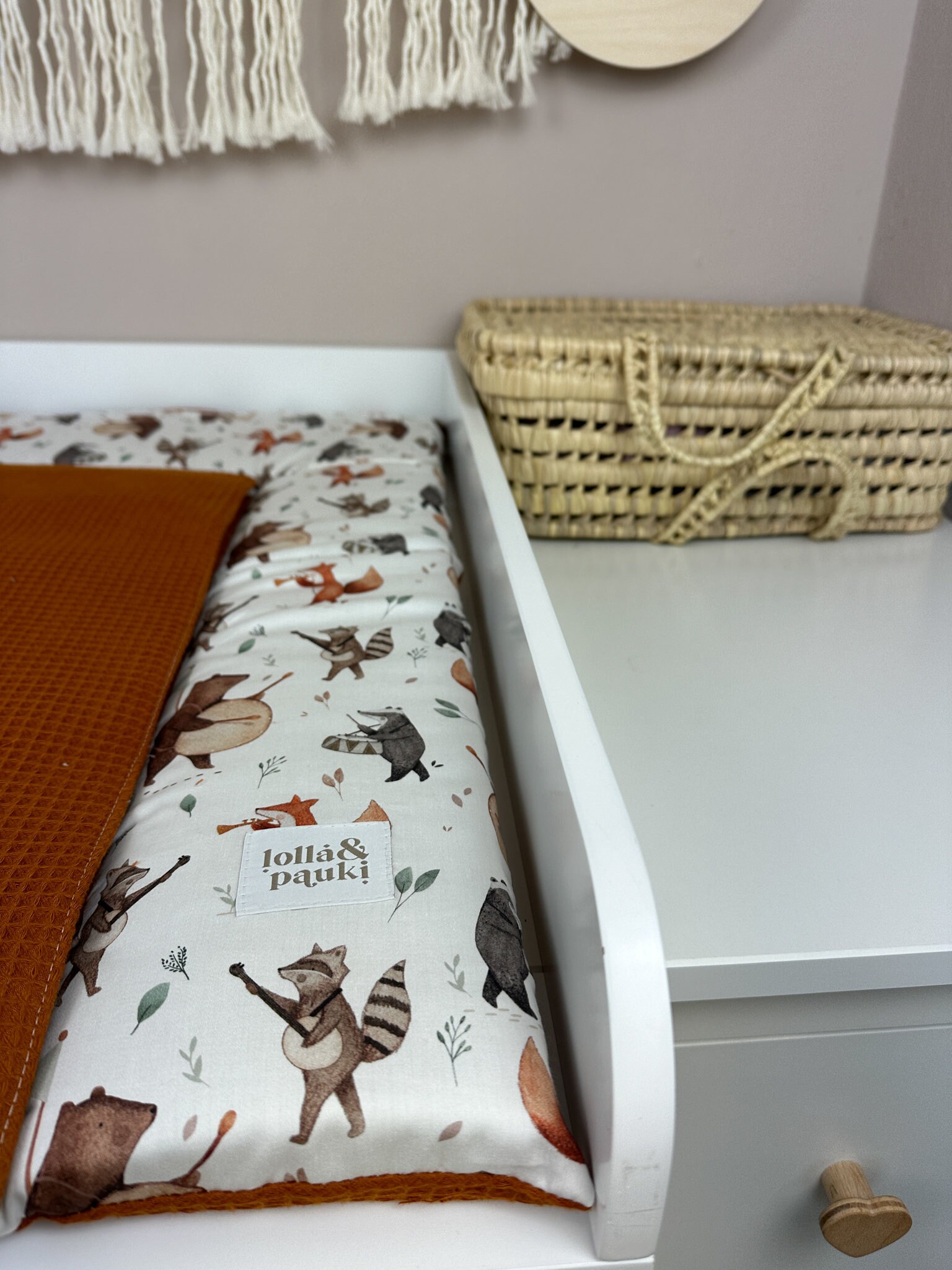 Woodland Musicians Changing Mat for Baby