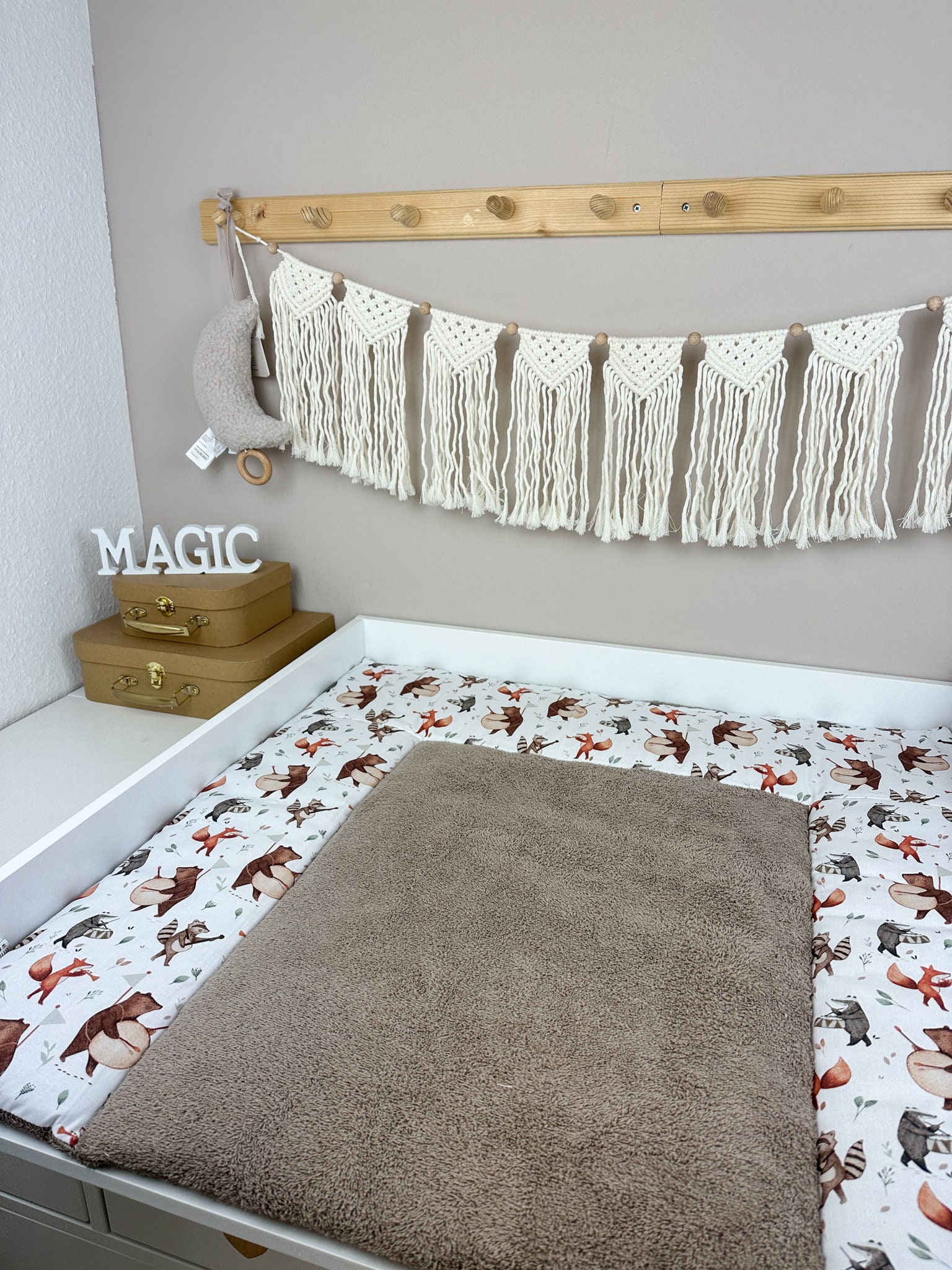 Woodland Musicians Changing Mat for Baby