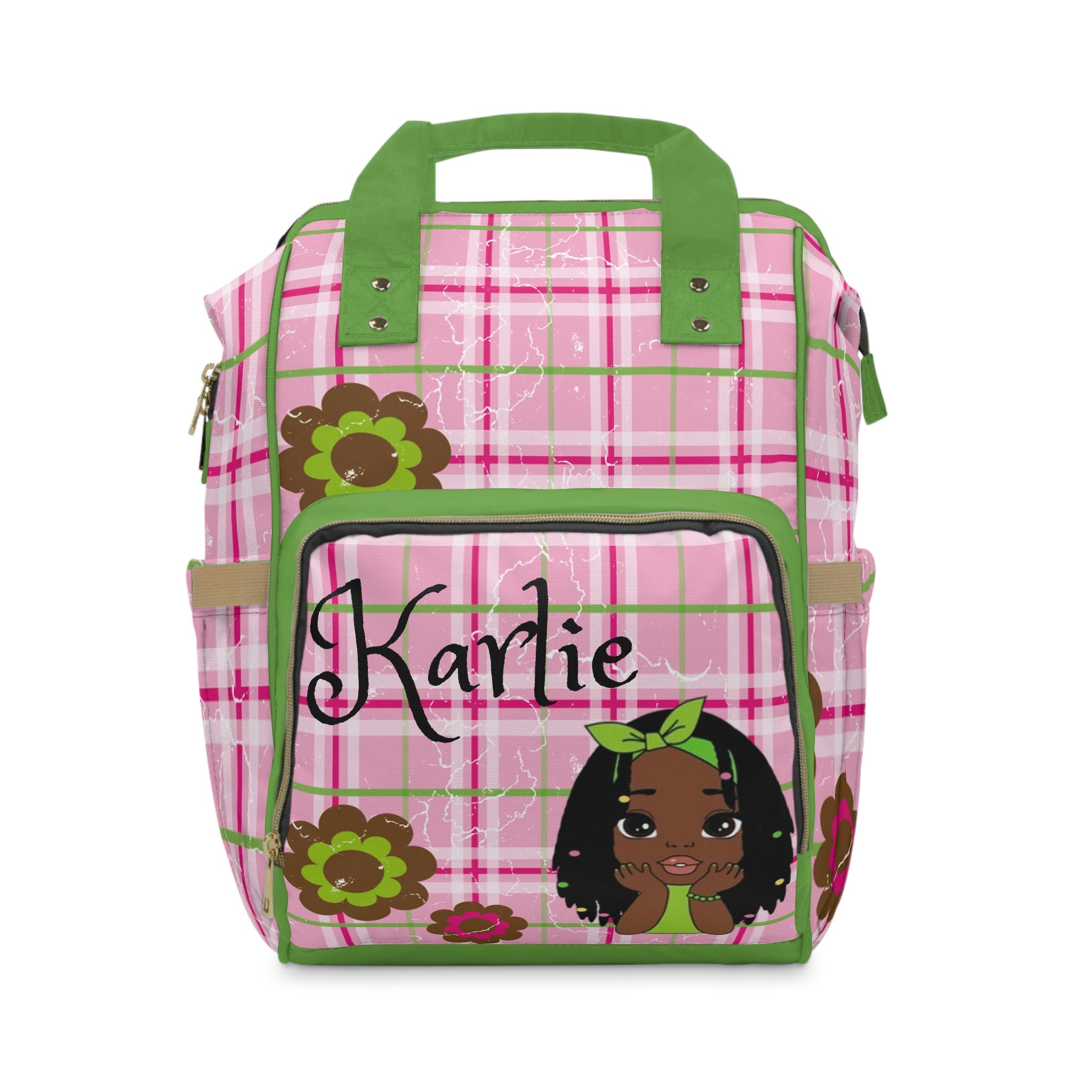 Custom Name Baby Backpack Diaper Bag