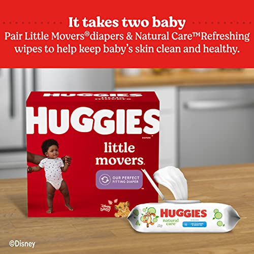HUGGIES Natural Care Scented Baby Wipes, 560 Count