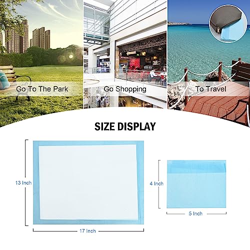 100 Pack Waterproof Disposable Baby Changing Pads