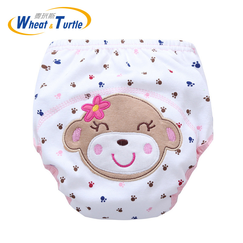 Unisex Reusable Cotton Cloth Diapers for Kids