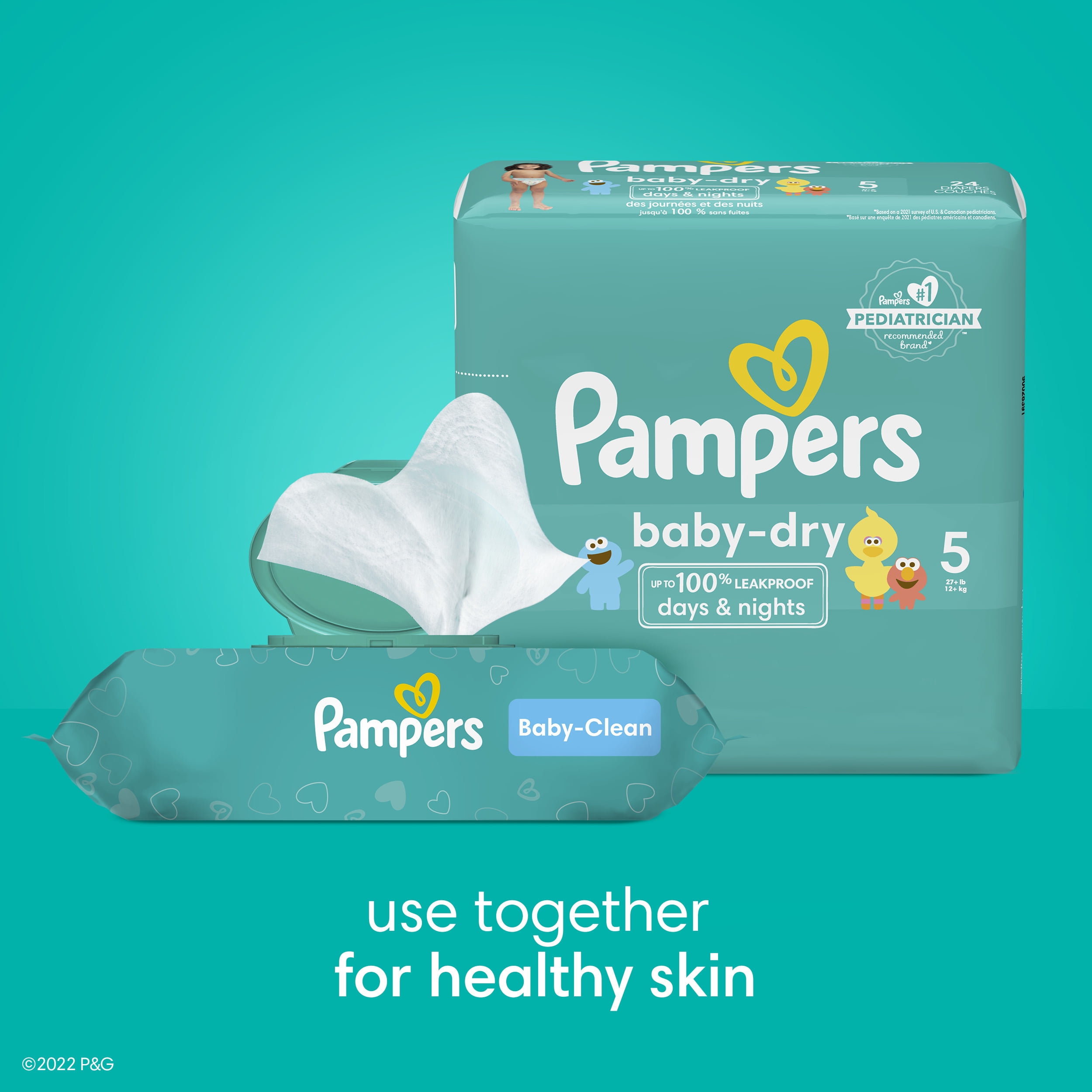 Pampers Baby Dry Diapers Size 6, 21 Pack