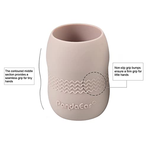 PandaEar Silicone Baby Feeding Set with Utensils