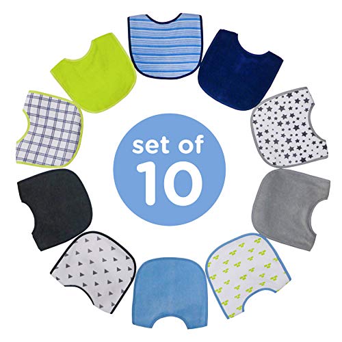 Neat Solutions Water Resistant Bib Set for Boys