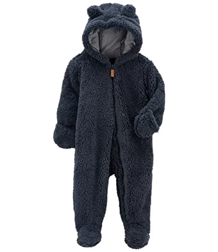 Carter's Hooded Plush Overall with Ears