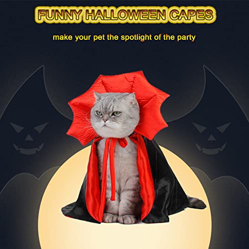 Vampire Cape Costume for Dogs and Cats