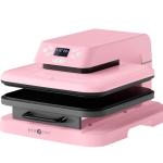 HTVRONT Auto Heat Press Machine for T Shirts - Heat Press 15x15 with Auto Release - Heats Up Fast & Heat Evenly, Professional Heat Press Machines for HTV, Sublimation, Heat Transfer Projects