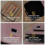 HTVRONT Auto Heat Press Machine for T Shirts - Heat Press 15x15 with Auto Release - Heats Up Fast & Heat Evenly, Professional Heat Press Machines for HTV, Sublimation, Heat Transfer Projects