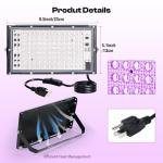 Caydo 60W LED Exposure Unit for Screen Printing, UV Screen Printing Light with Retractable and Adjustable Stand for Screen Printing, Cyanotypes and Resin