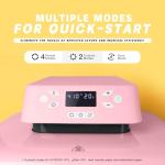 HTVRONT Auto Heat Press Machine for T Shirts - Heat Press 15x15 with Auto Release - Heats Up Fast & Heat Evenly, Professional Heat Press Machines for HTV, Sublimation, Heat Transfer Projects