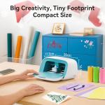 Likcut Vinyl Cutter Machine, Smart Sticker Maker Glee S501 for DIY Joy, Portable Cutting Tool for Crafting Beginner, Compact Design for Home & School Craft Projects, DIY Home Decor, Gifts for Crafters