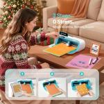 Likcut S41 Vinyl Cutter Machine with Print Then Cut - Essential Starter Bundle for DIY Crafts | Smart Sticker Maker Machine for Room Decor, HTV, Cardstock, Paper Crafts and School Supplies