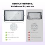 Caydo 60W LED Exposure Unit for Screen Printing, UV Screen Printing Light with Retractable and Adjustable Stand for Screen Printing, Cyanotypes and Resin